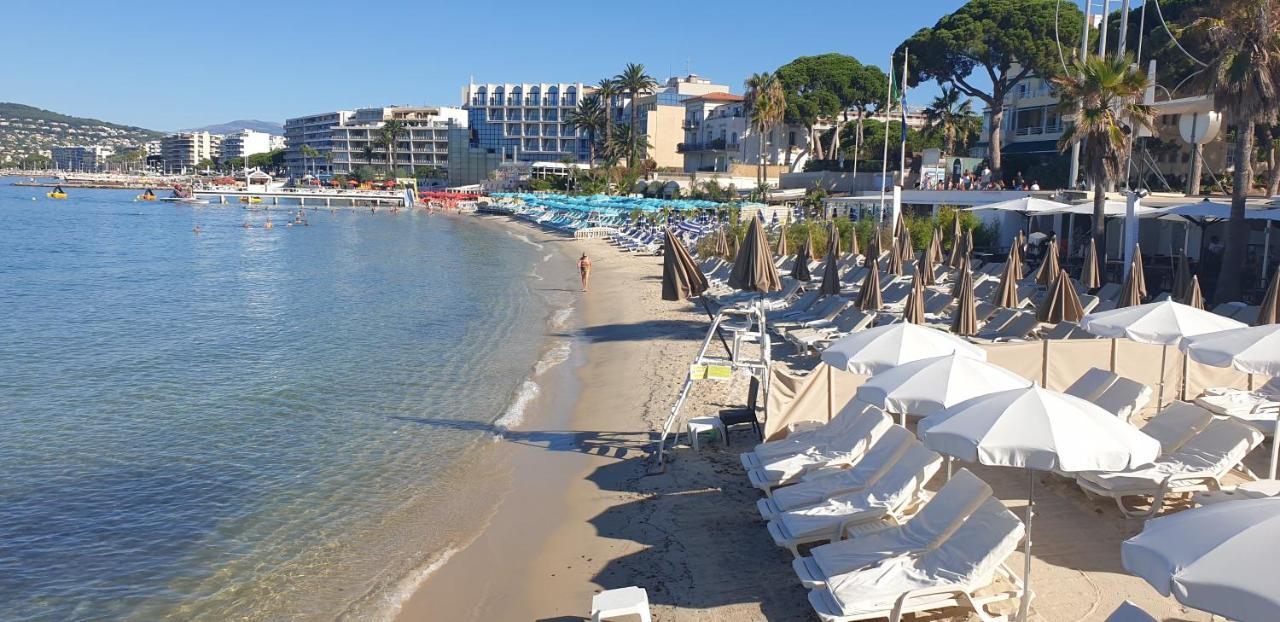 Le Sun-Beach - Spacieux 3 Pieces Avec Parking A 400 M Des Plages De Juan-Les-Pins Ngoại thất bức ảnh